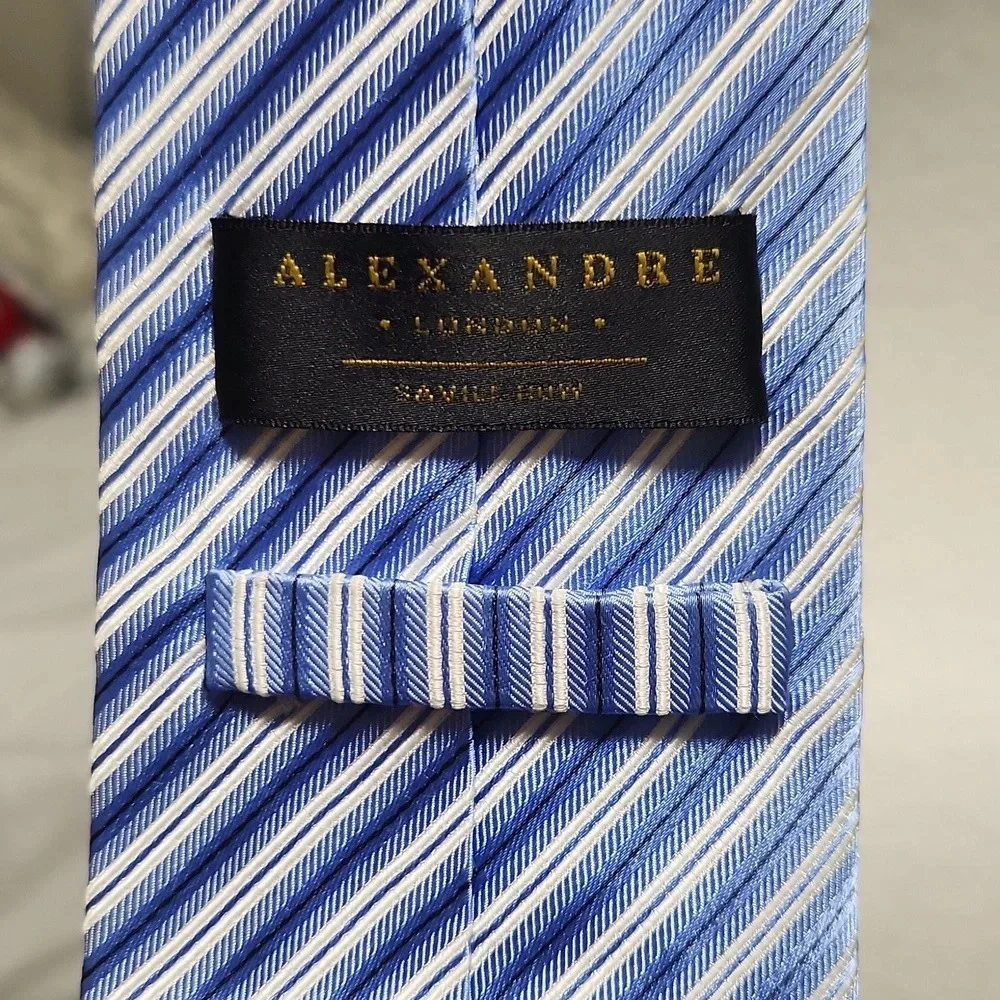 Alexandre London Striped Tie